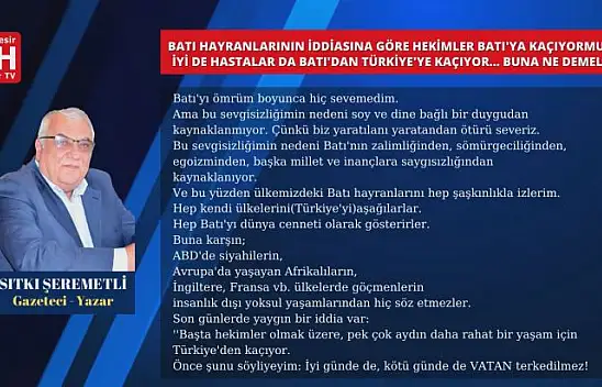 Sıtkı Şeremetli – Köşe Yazısı