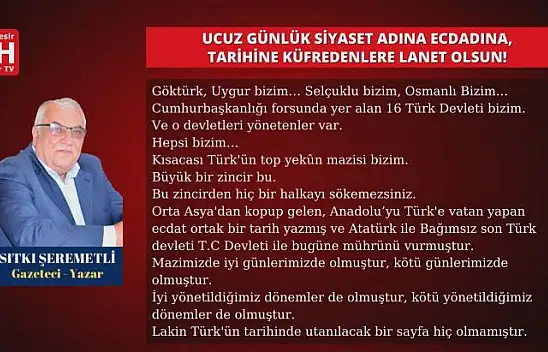 Sıtkı Şeremetli – Köşe Yazısı