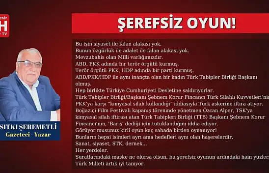 Sıtkı Şeremetli – Köşe Yazısı