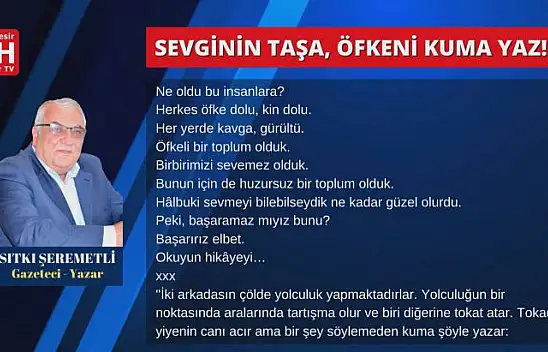 Sıtkı Şeremetli – Köşe Yazısı
