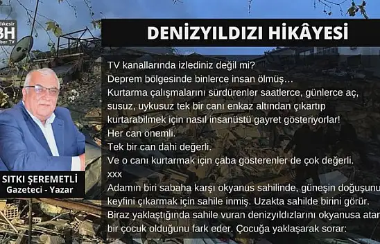 Sıtkı Şeremetli – Köşe Yazısı