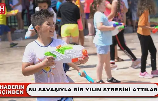 Su Savaşıyla Bir Yılın Stresini Attılar