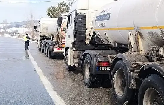 Tehlikeli Madde Taşıyan Araçlara Sıkı Denetim