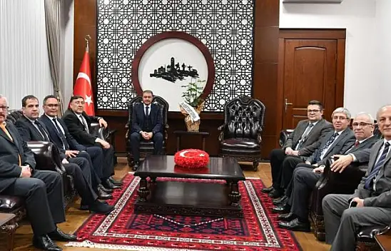 Vali Şıldak'a Ticaret Borsasından Ziyaret