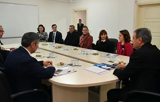 Vali Şıldak'tan Ölçme Değerlendirme ve Sınav Hizmetleri Merkezi'ne Ziyaret
