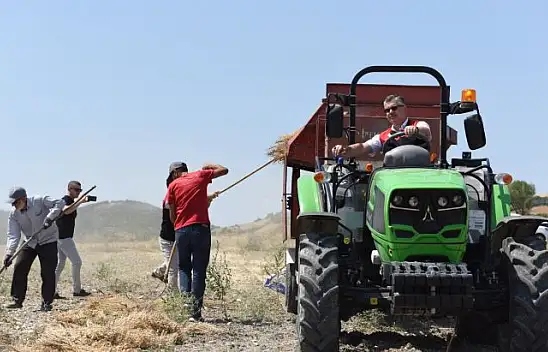 Yerli ve Milli Tohumların Hasadı Devam Ediyor…