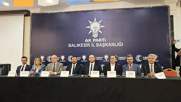 AK Parti Balıkesir, Genel Merkez Teşkilat Başkanı Ahmet Büyükgümüş'ü Ağırladı
