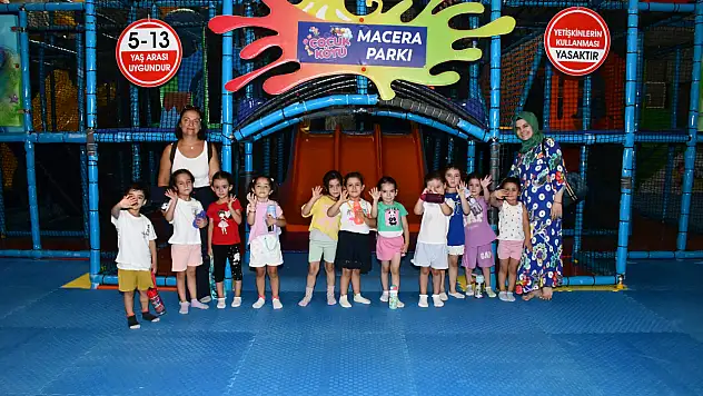 Bal Çocuk'un minikleri Çocuk Köyü'nde doyasıya eğlendiz
