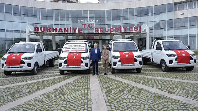 BURHANİYE BELEDİYESİ ARAÇ FİLOSUNU GÜÇLENDİRMEYE DEVAM EDİYOR