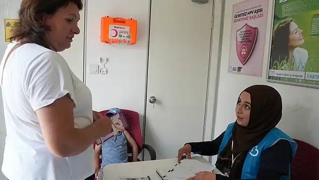 Büyükşehir'in Mobil KETEM Tırı Gönen'de