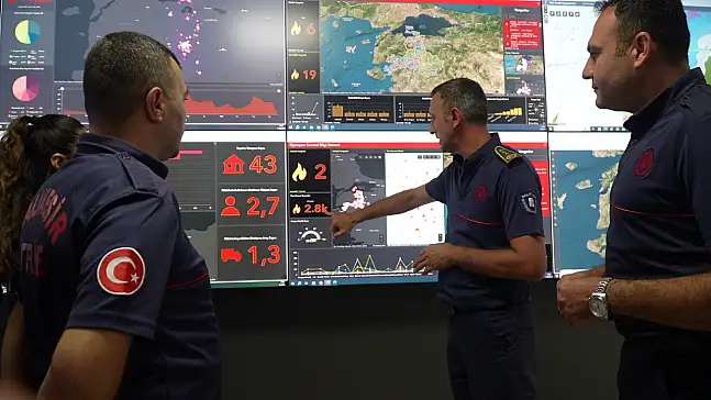 Balıkesir İtfaiyesi CBS ile Türkiye'de bir ilki gerçekleştiriyor