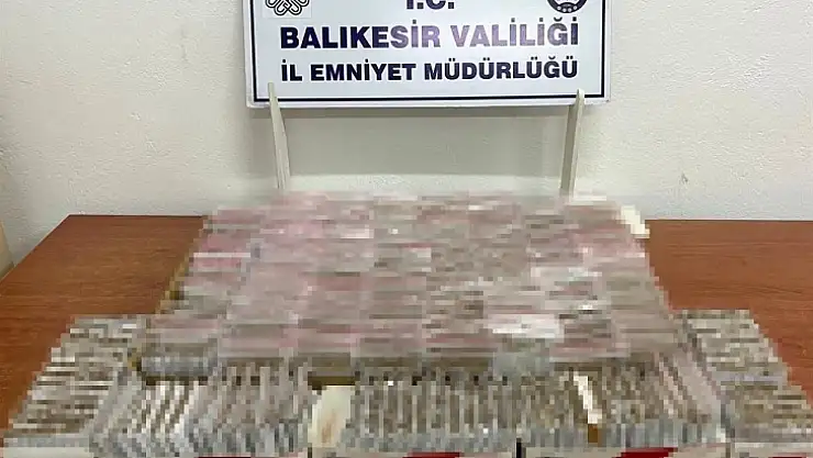 5 Bin 980 Adet Sigara Ele Geçirildi