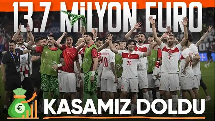 A Milli Takımımız, EURO 2024'te kasayı doldurdu