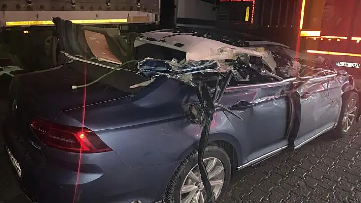 Ak Parti Balıkesir Milletvekili Mustafa Canbey Kaza Yaptı