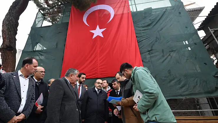 'Alaca Mescit Camii' Restorasyon Çalışmaları Devam Ediyor