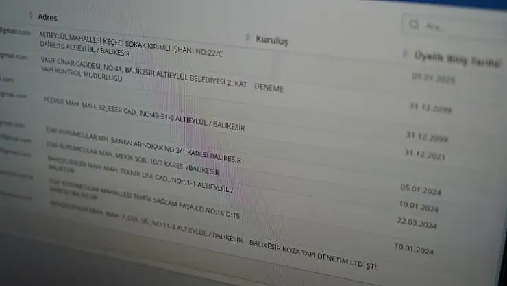 ALTIEYLÜL'DE ALDOS İLE İŞLEMLER DAHA HIZLI