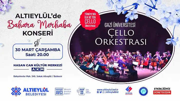 Altıeylül'de Bahara Merhaba Konseri