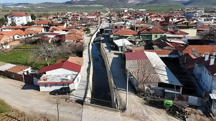 Altıeylül Karamanköy Taşkın Koruma Tesisi Tamamlandı