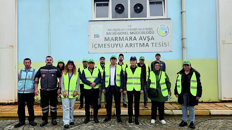 Avşa İçme Suyu Arıtma Tesisi'ne Teknik İnceleme Ziyareti  TÜRKİYE'NİN İLK DENİZ SUYU ARITMA TESİSİ