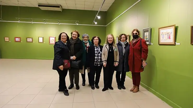 Ayvalık'ta Minyatür Sergisi Sanatseverlerle Buluştu