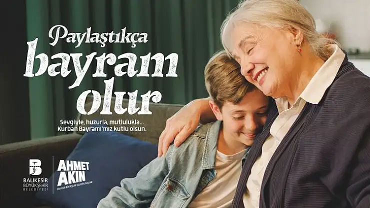 Balıkesir Büyükşehir Belediyesi Kurban Bayramı İlanı