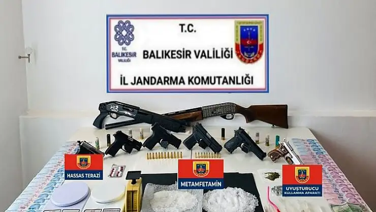 Balıkesir'de Uyuşturucu Operasyonu