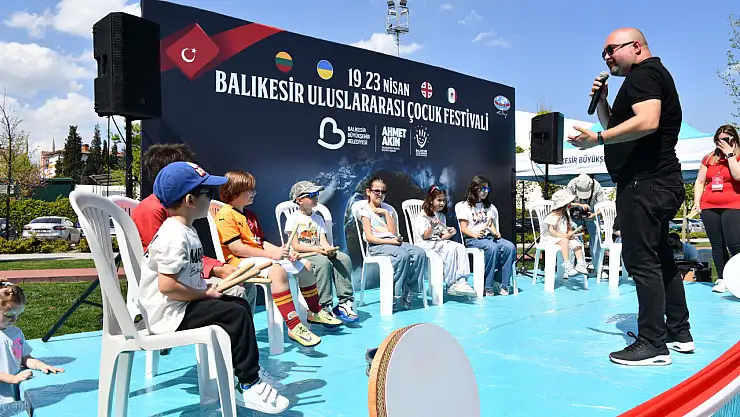 'Balıkesir Uluslararası Çocuk Festivali' başladı
