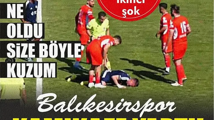 Balıkesirspor kendi sahasında kamikaze yaptı!