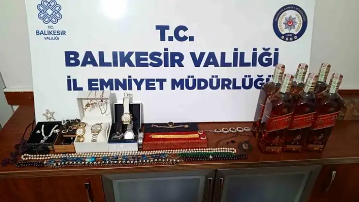 Bandırma'da Hırsızlık Şüphelisi Yakalandı