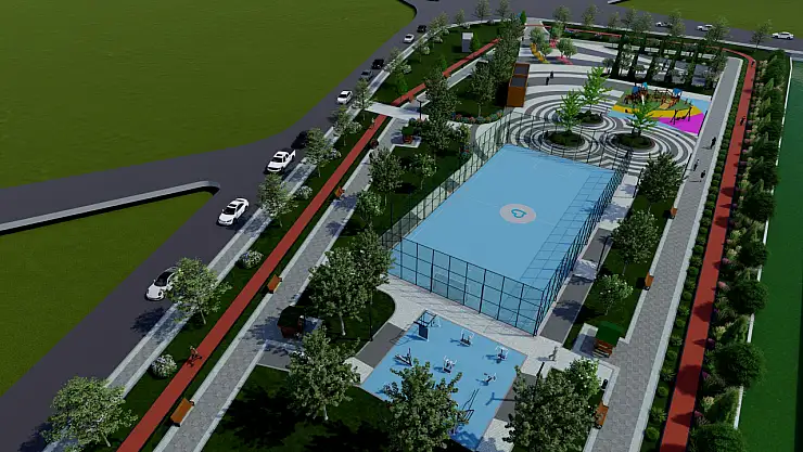 Başkan Akın Kuvayı Milliye Mahallesini Şüheda Parkla buluşturuyorz