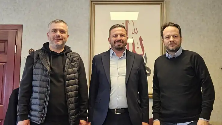 Başkan Mehmet Aydemir,  İş İnsanı İsmail Uğur ile Balıkesir'in Sanayisini konuştu