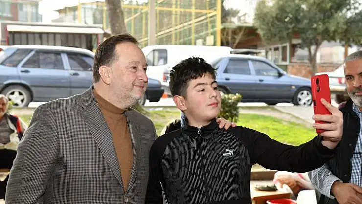 BAŞKAN ORKAN PAZAR ESNAFIYLA BULUŞTU