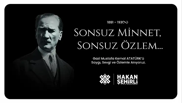 Başkan Şehirli 'Saygı, sevgi ve özlemle anıyoruz