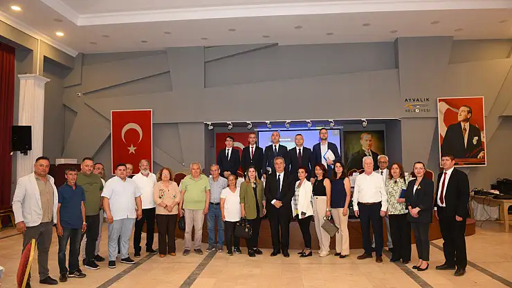 BASKİ Ayvalık'ta muhtarlarla buluştu
