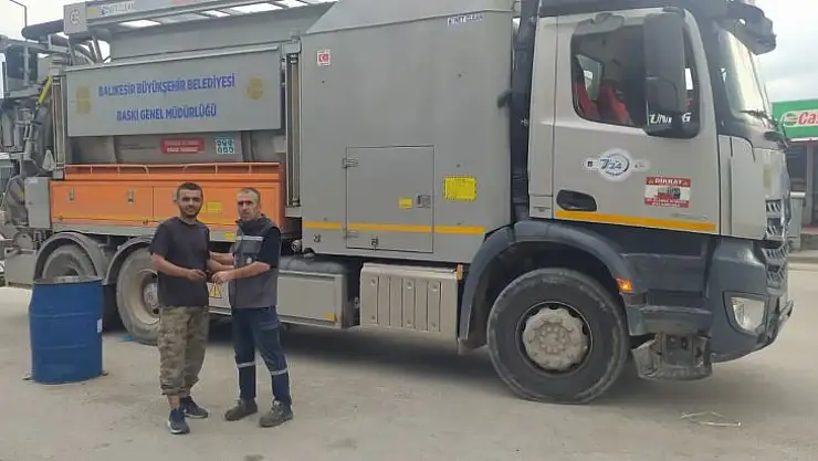 BASKİ Çalışanlarından Örnek Davranış