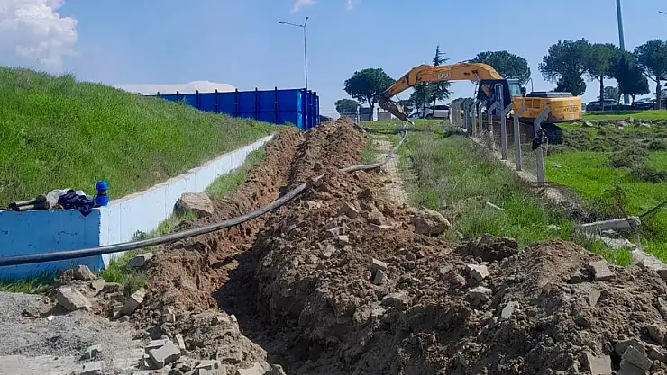 BASKİ'den Ayvalık'a yeni içme suyu hattı