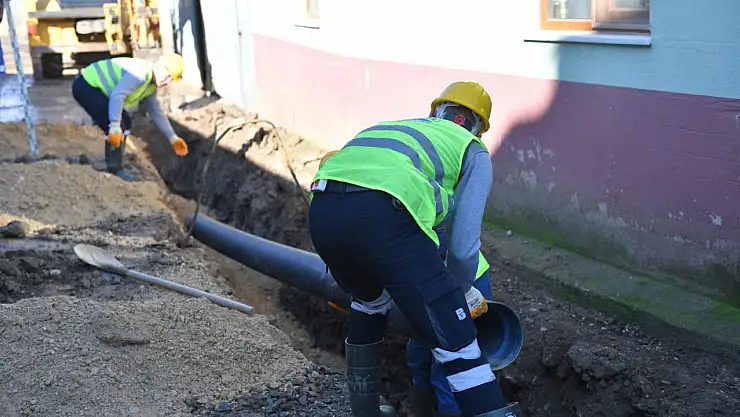 BASKİ'den Susurluk'ta Şebeke Yenileme Çalışmaları