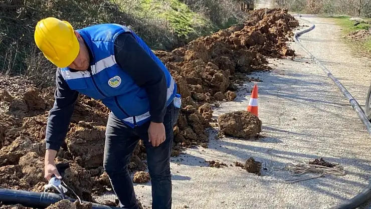 BASKİ Susurluk'ta 3 mahalleyi kesintisiz suya kavuşturdu