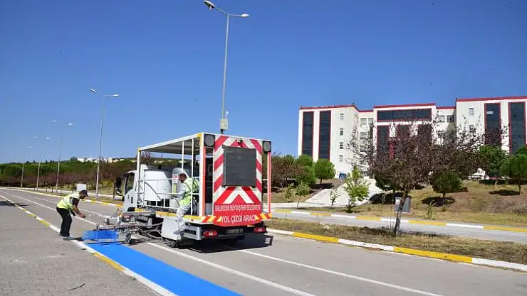 BAÜN Yerleşkesine, Bisiklet Yolu Yapılıyor