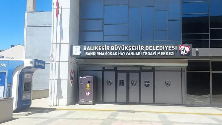 BBB'den Bandırma'ya da  Sokak Hayvanları Tedavi Merkezi