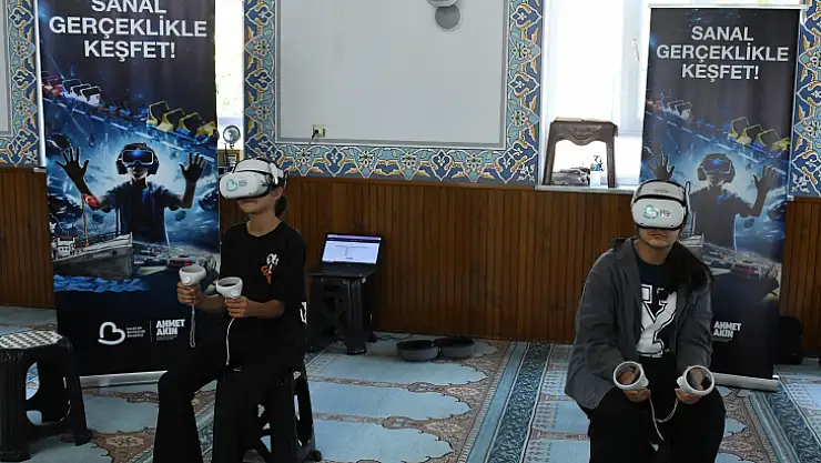 BBB KIRSALIN ÇOCUKLARINI VR GÖZLÜKLERLE BULUŞTURMAYA DEVAM EDİYOR