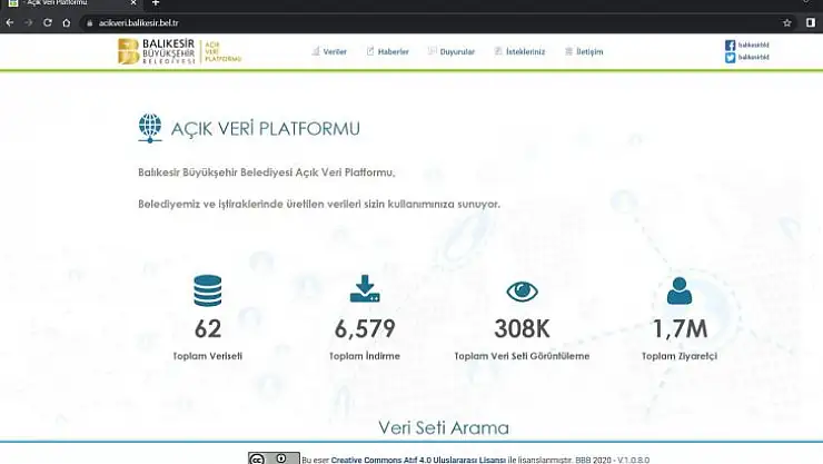 BBB'nin Açık Veri Portalı'nı 1.7 Milyon Kişi Ziyaret Etti