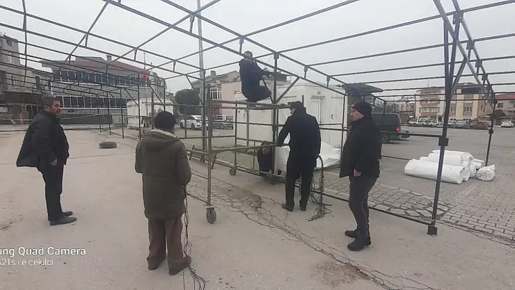 BU YIL KENDİ ÇADIRLARIYLA İFTAR VERECEKLER