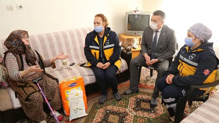 Burhaniye Belediyesi 'Evde Sağlık Hizmeti' Projesi