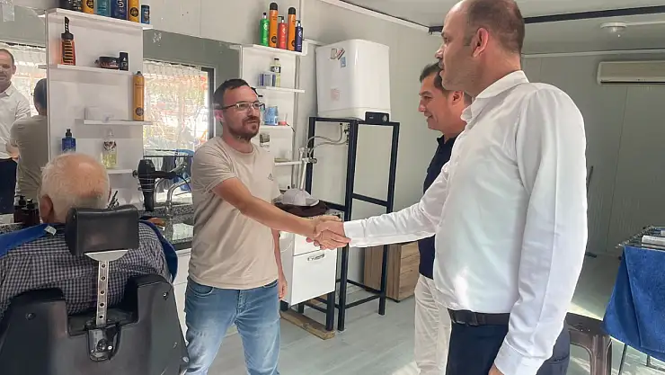 Büyükşehir Belediyesi Sındırgılı esnafı yalnız bırakmıyor