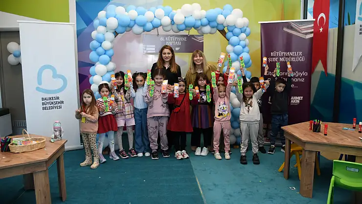 Büyükşehir'in Kütüphane Haftası'na özel etkinliklerine yoğun ilgi