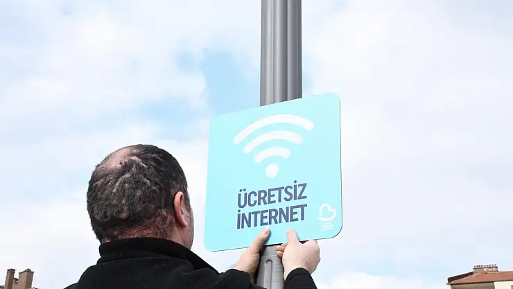 Büyükşehirden ücretsiz ve sınırsız wi-fi hizmeti