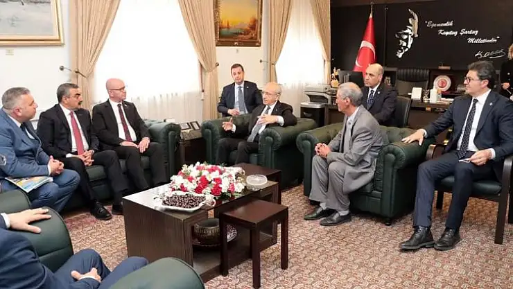 CHP'li Sarı'dan Kılıçdaroğlu'na Ziyaret