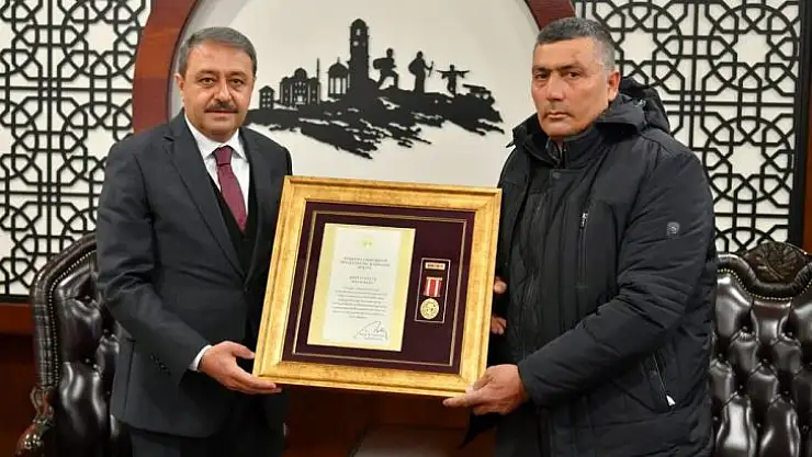 Devlet Övünç Madalyaları Düzenlenen Törenle Tevcih Edildi