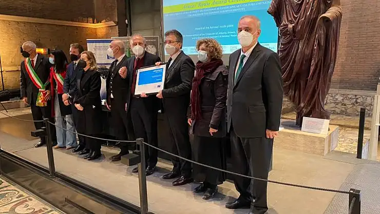 Edremit Belediyesi AENEAS Kültür Rotası Sertifikasını aldı